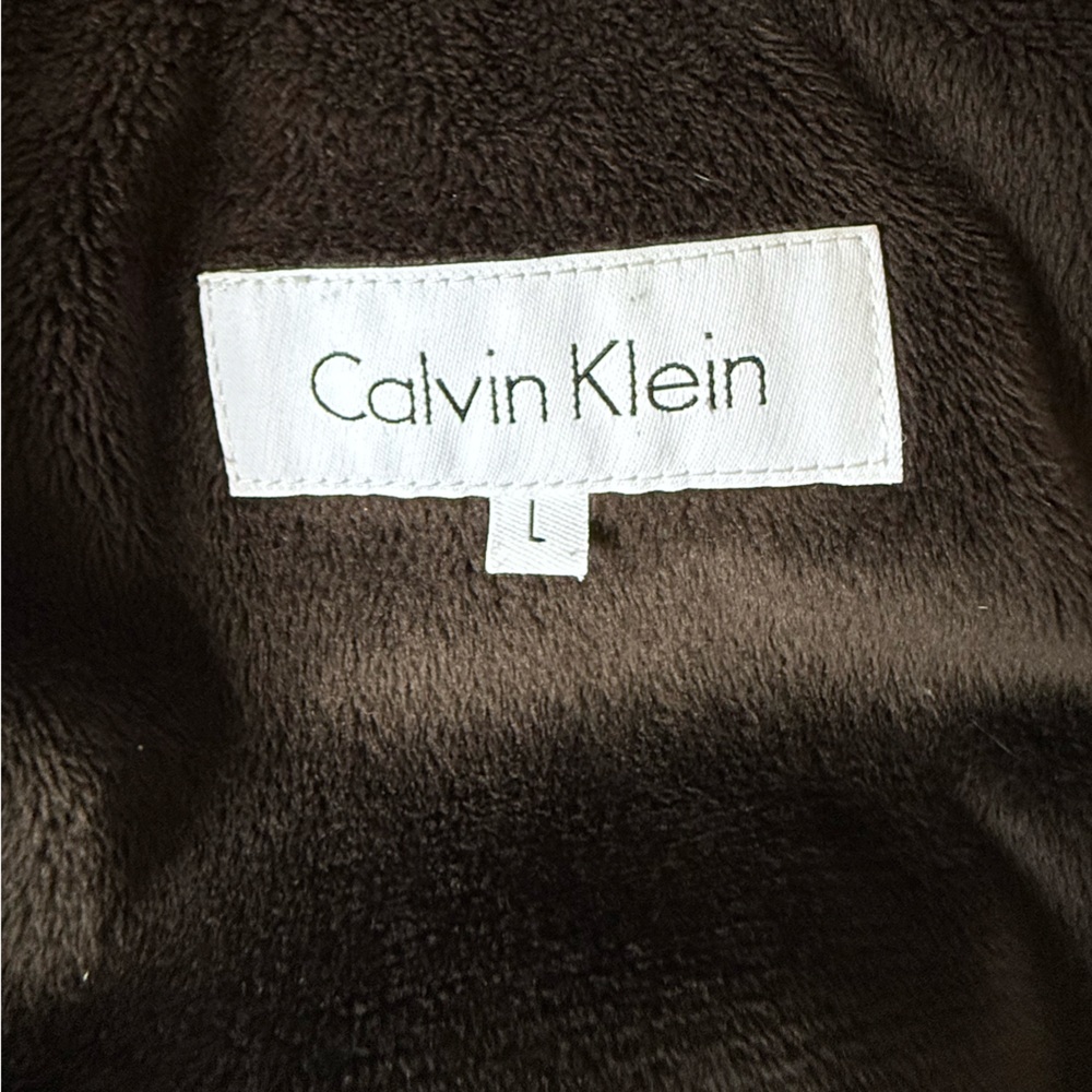 Calvin Klein Cream Puffer Jacket - Picture 2 of 4